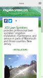 Mobile Screenshot of jcslawnsprinklers.com
